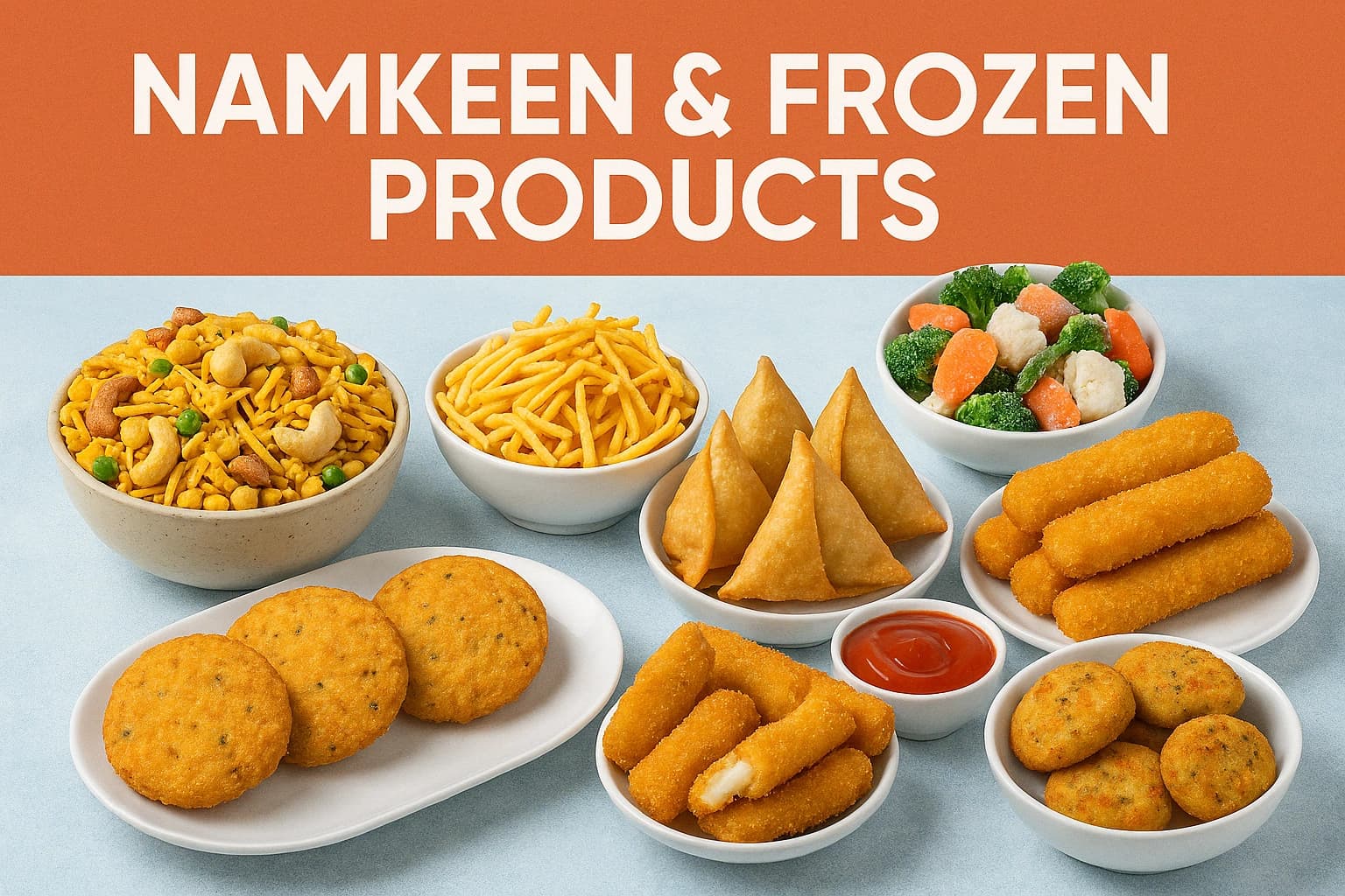 Namkeen and Frozen Products